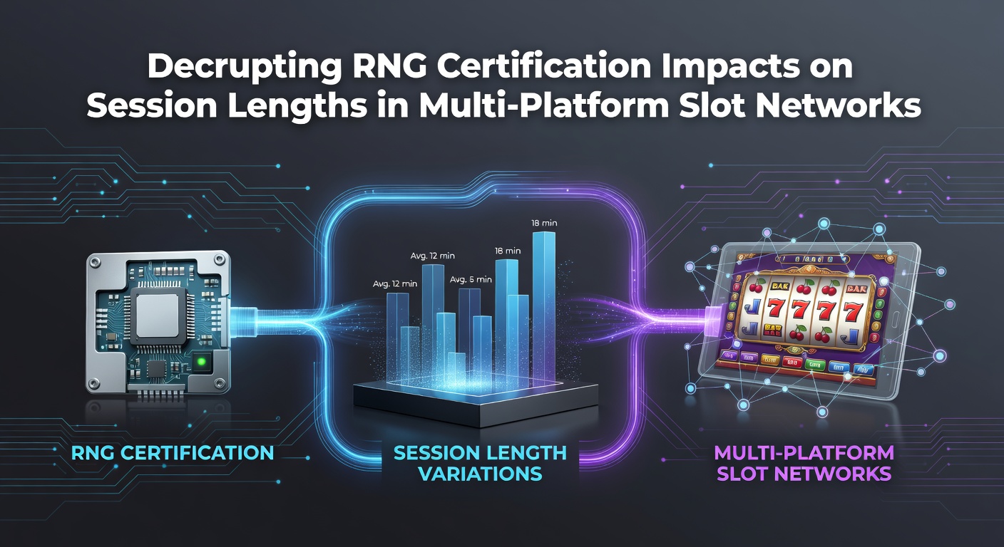 RNG certification process diagram showing testing labs and slot network integration across platforms